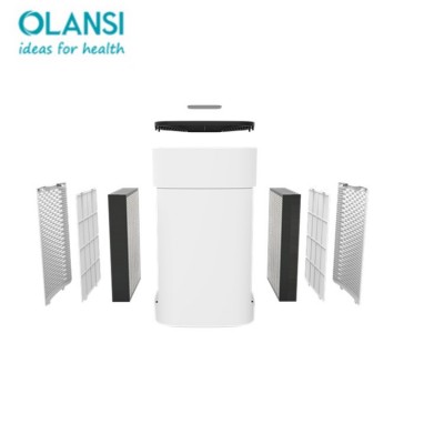 commercial APP CADR 800 air purifier hepa activated carbon filter air purifier ozone ion cleaner ionizer generator